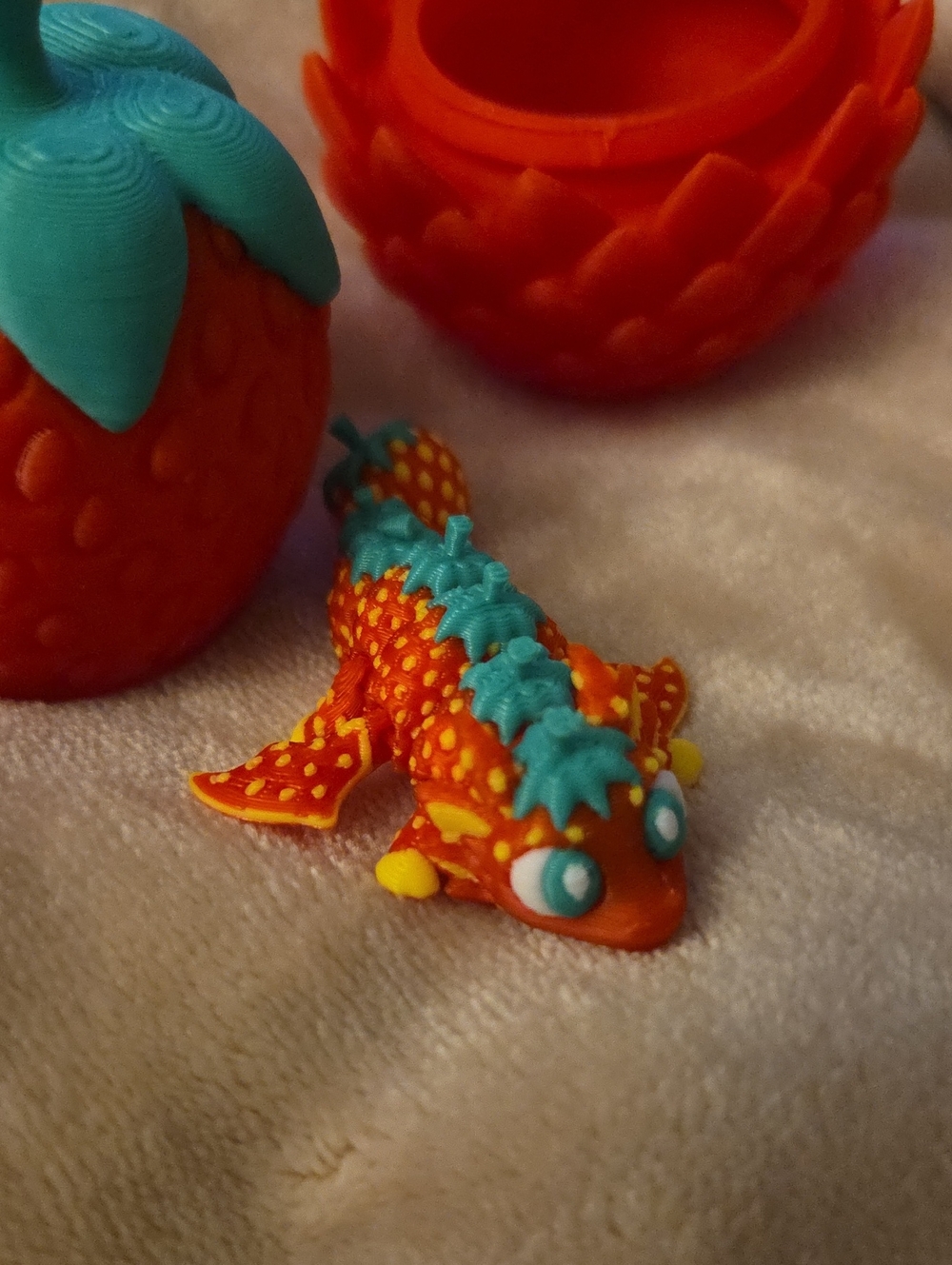 Baby Dragon In A Strawberry Surprise Egg